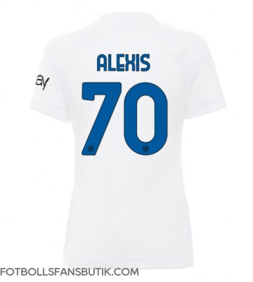 Inter Milan Alexis Sanchez #70 Replika Bortatröja Damer 2023-24 Kortärmad